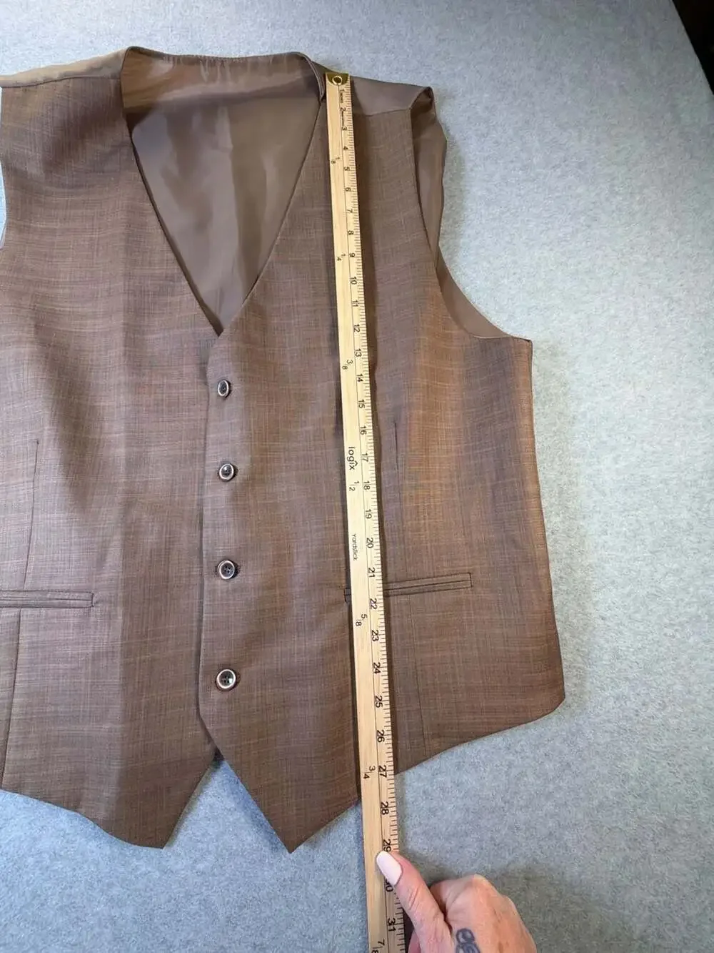 Vercini suit vest